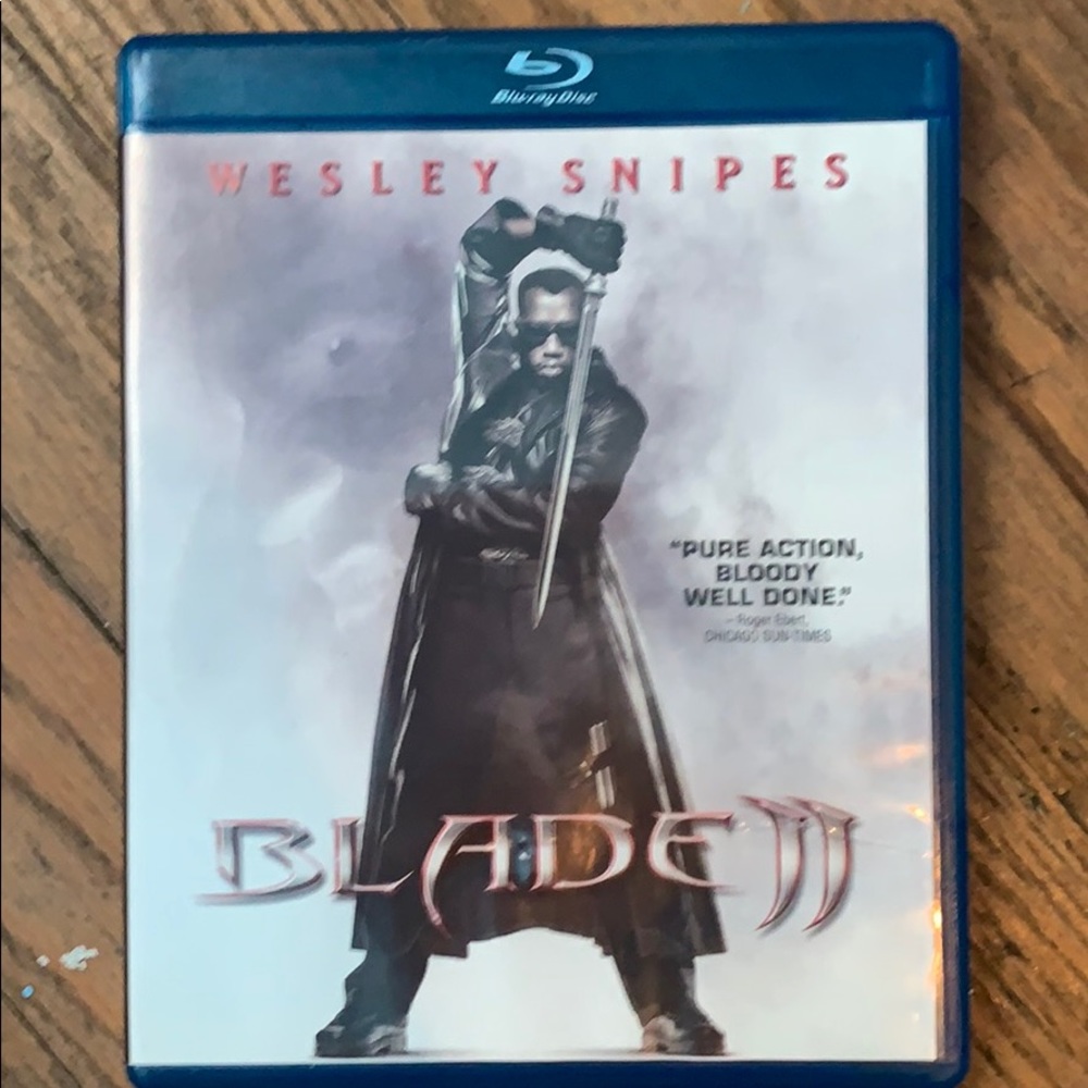 Blue ray DVD , Blade ll with Wesley Snipes